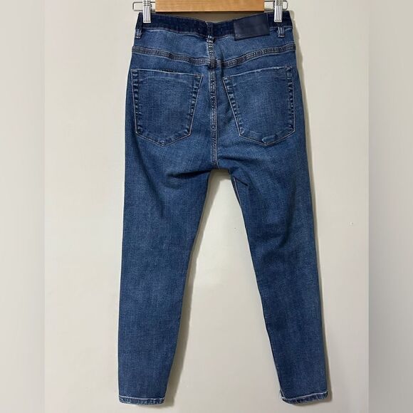 One Teaspoon Skinny Jeans Raw Hem - Picture 5 of 9